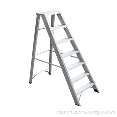 (375LBS) Aluminum Alloy Single Side 7-Step Ladder